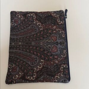 Joie Navy Fabric Pouch